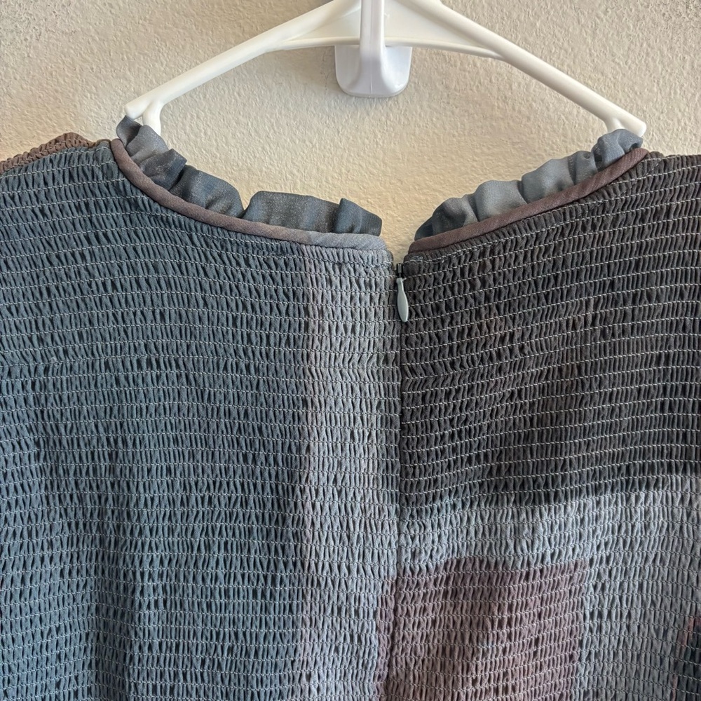 Aritzia - Wilfred Tempest Blouse - Green/Brown Size XL - Picture 5 of 13